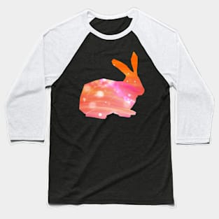 Pink abstract bunny Baseball T-Shirt